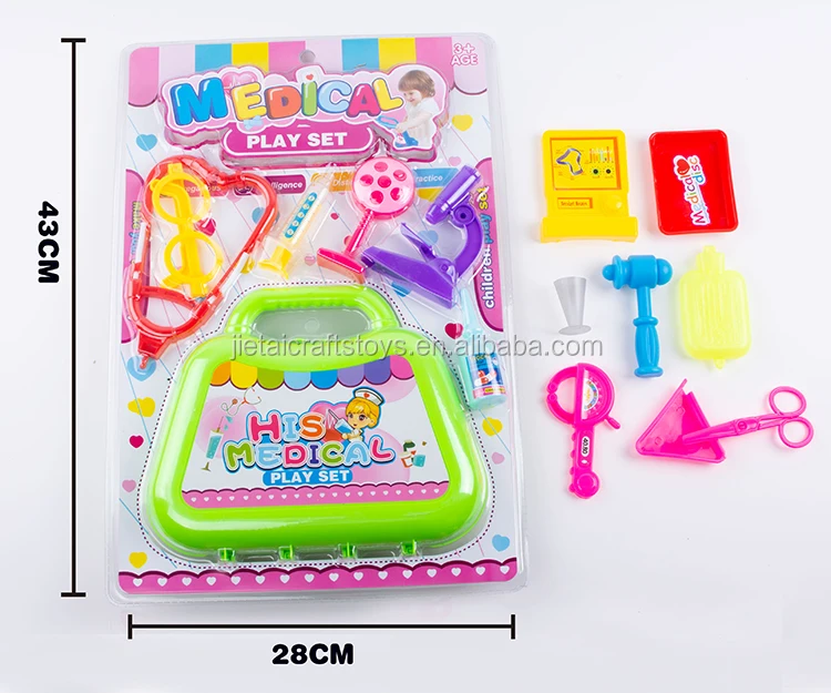 Factory outlet medical play set doctor toys for children (3 colors mixed)