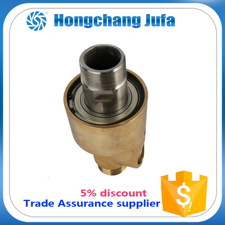 Латунь 3 way npt резьбой шарнир поворотный совместное труба ротари муфта для системы водяного охлаждения