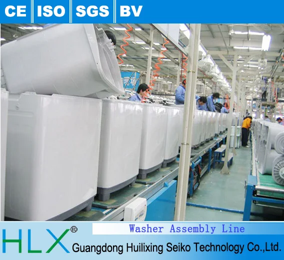 2021 Most popular washing machine assembly line