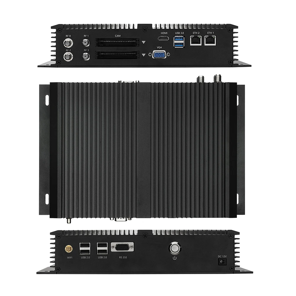 
TBS 2956 DVB to IP Gateway DVB S2 IPTV Gateway streaming server linux All in one Fanless PC 