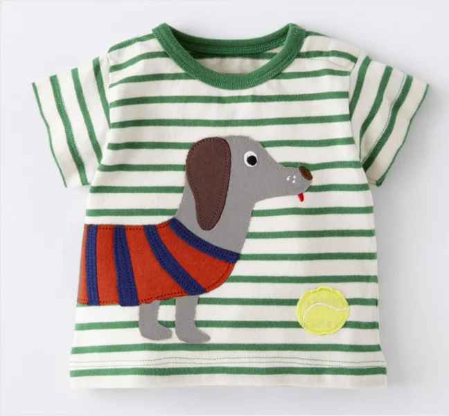 
oem China supplier 2016 hot sell cotton fabrics high quality western style blue t-shirt boys party dress 