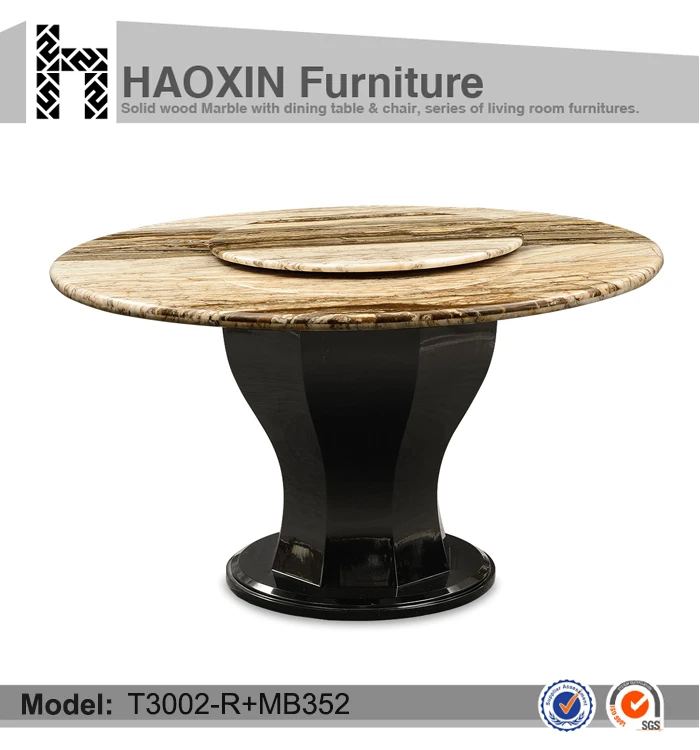 High Quality Marble Top Dining Set with 4 dining chairs for sale