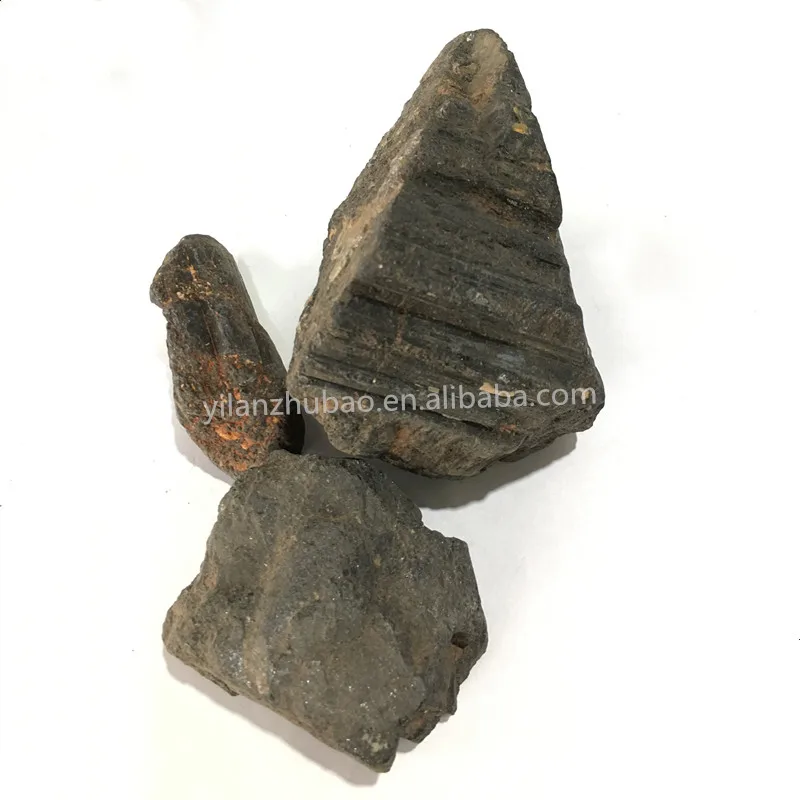 Wholesale Natural Black tourmaline Ore Chakra Healing Reiki Stone for home decor