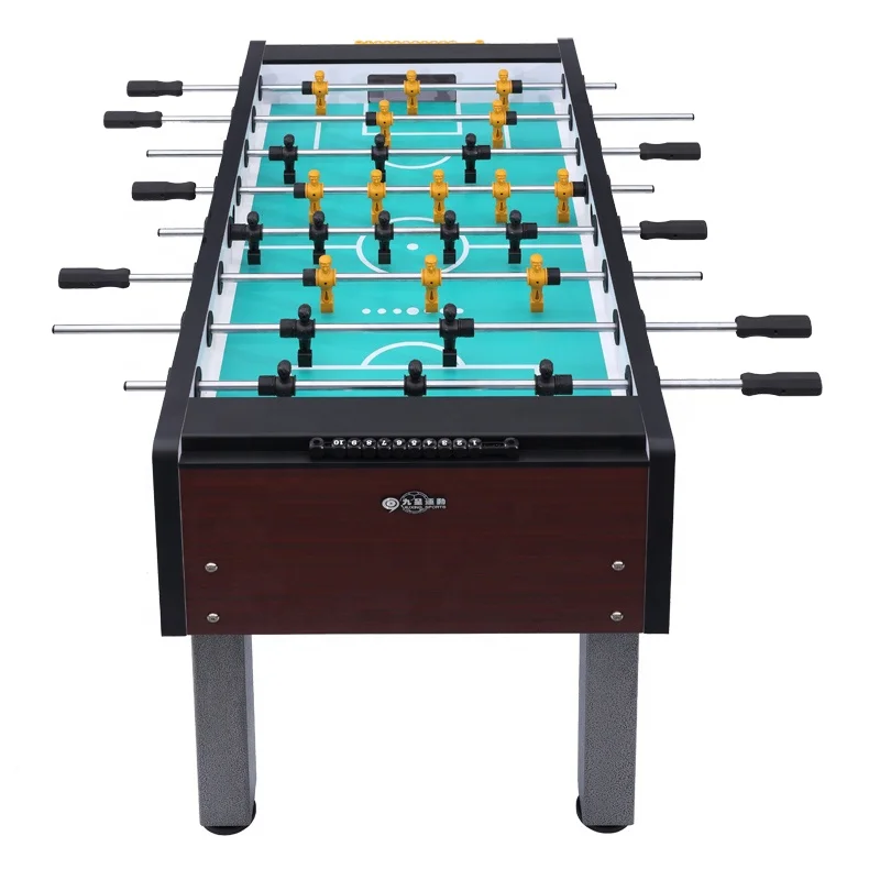 JX-129A3 Professional Indoor Hollow 8 Rod Tournament Standard Size Table Soccer 5ft Game