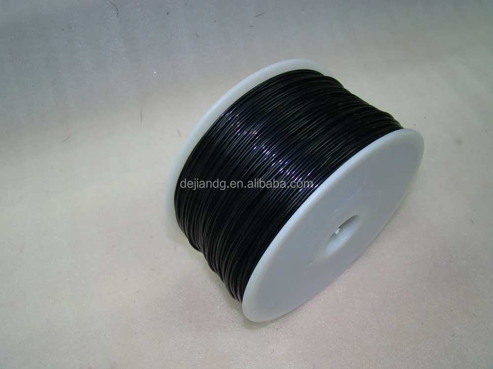 Nylon 3d printer filament 3mm 1.75mm of Black pla filament pla