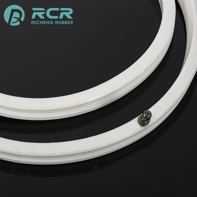 factory Customized color o ring / silicone rubber gasket properties for Drying equipment