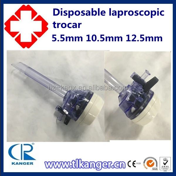 disposable surgical laparoscopic trocar needle