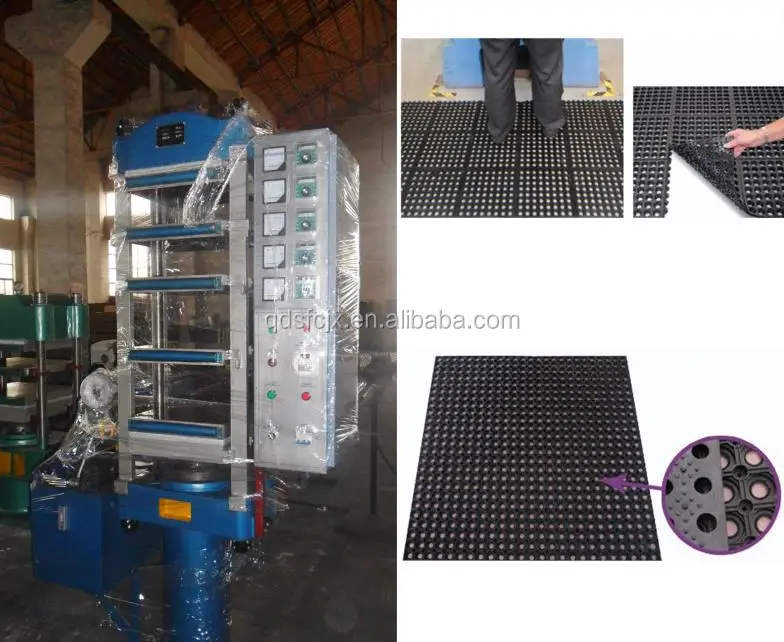 Good Quality Rubber Plate Vulcanizing Press/Column and Frame Structure Plate Vulcanizing Press