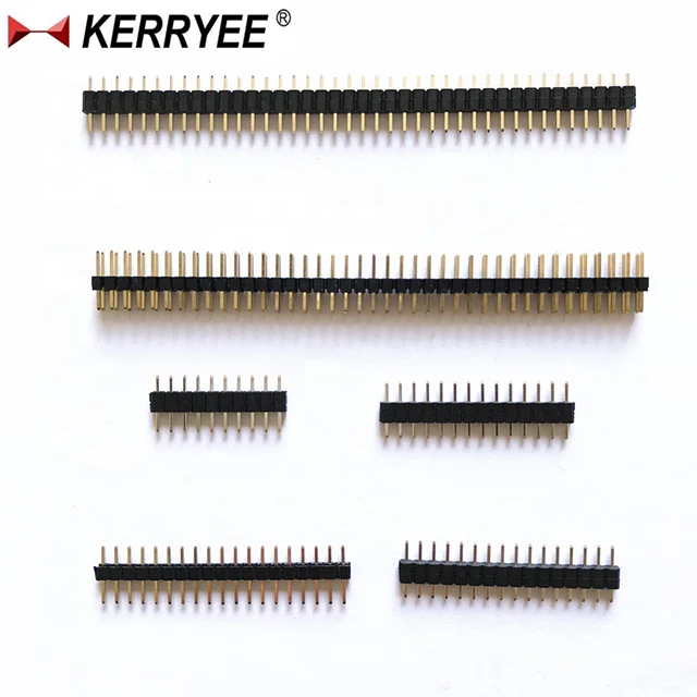 
2.0mm straight male pin header samtec replacement 