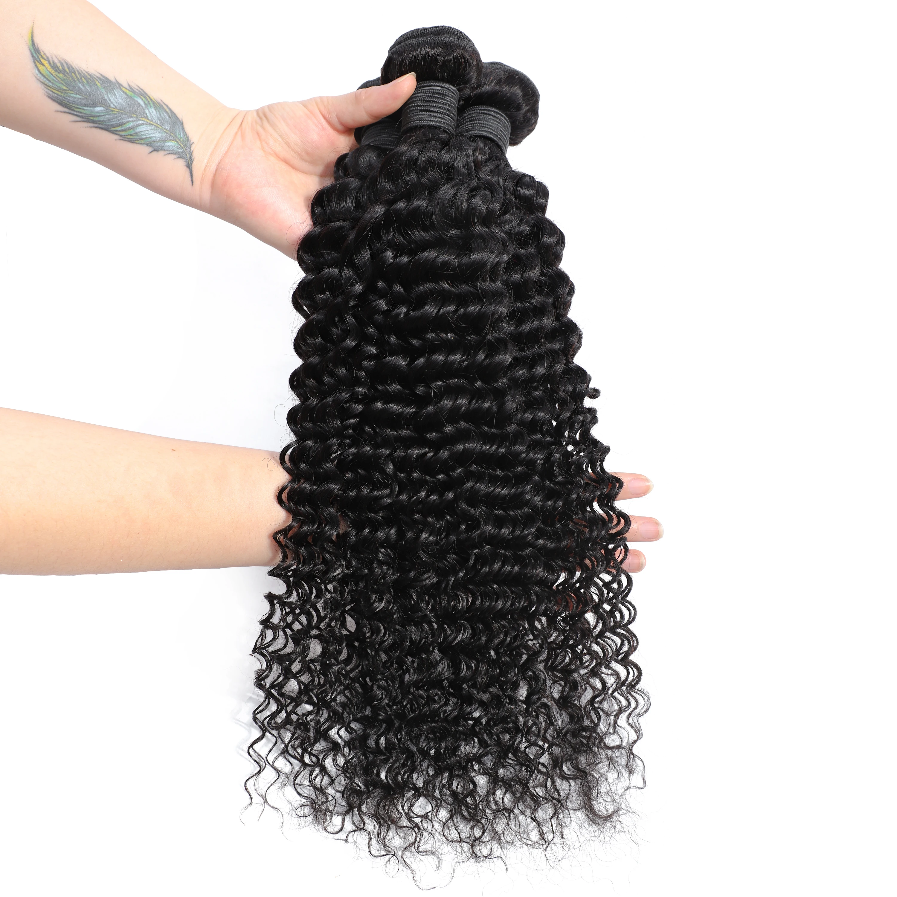 Human Hair Wavy Hair Li&queen Top Raw Virgin Kinky Deep Curly Vendor,100% Natural Price List,raw Indian 10A Vendor Hair Bundle