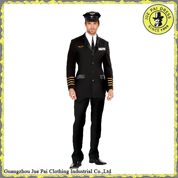 Delicate design tailoring airline uniforms pilot jacket suit pilot uniform for sale