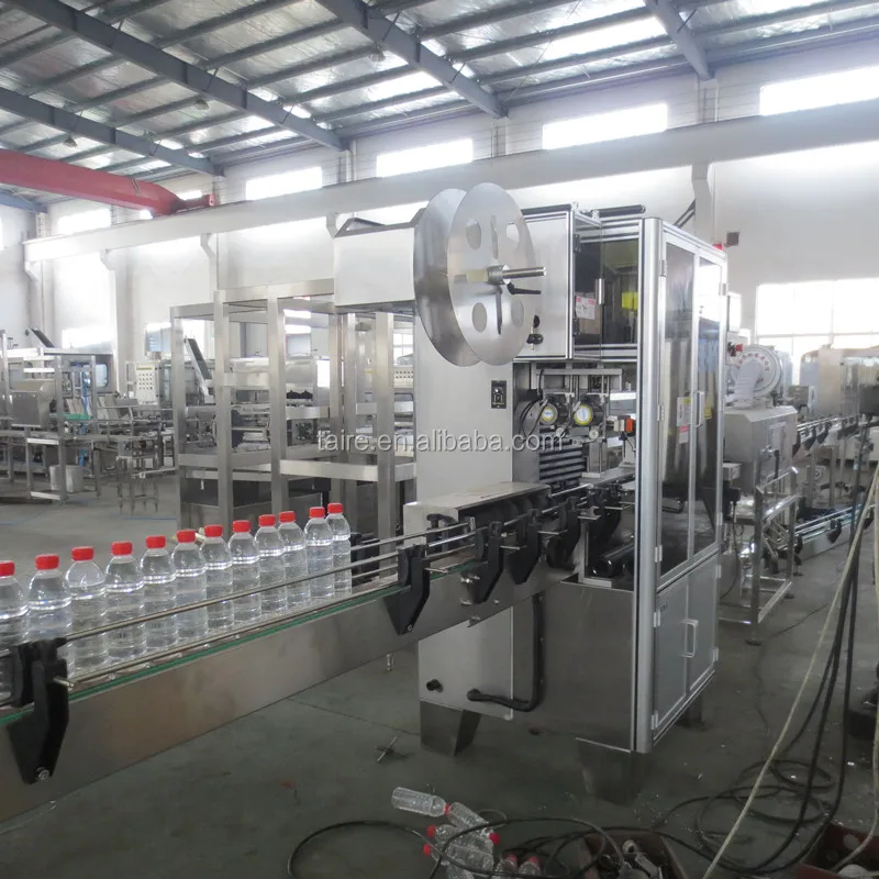 Taire Automatic PET bottle drinking water bottling plant / mineral water filling machine