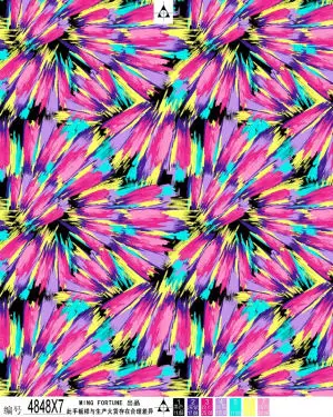 Купальник из нейлоновой лайкры с сублимационной печатью