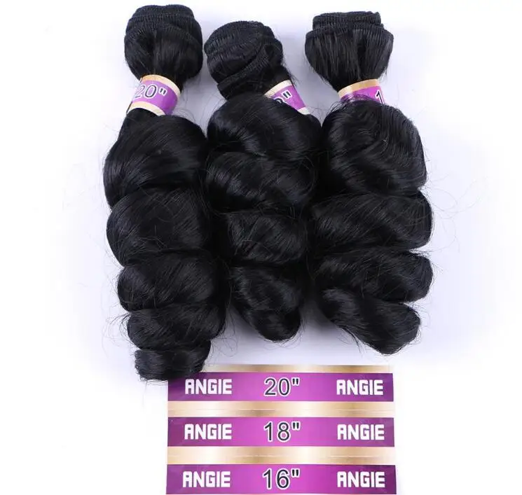 Синтетические волнистые накладные волосы для женщин, накладные пряди из кудрявых волос, 16-20 дюймов, 70 г