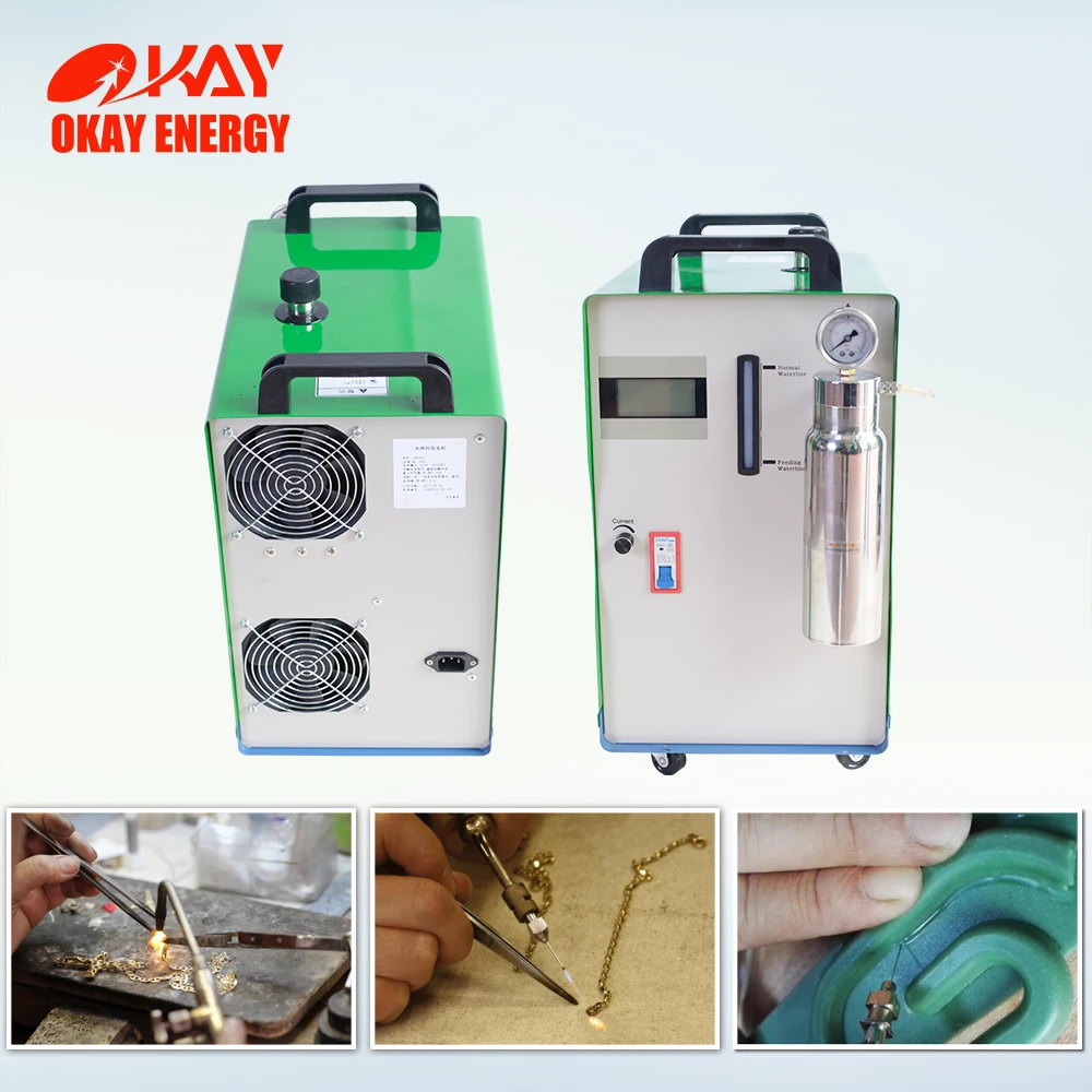 2020 New energy saving Jewelry welding machine hho gas gold silver melting jewelry soldering machine