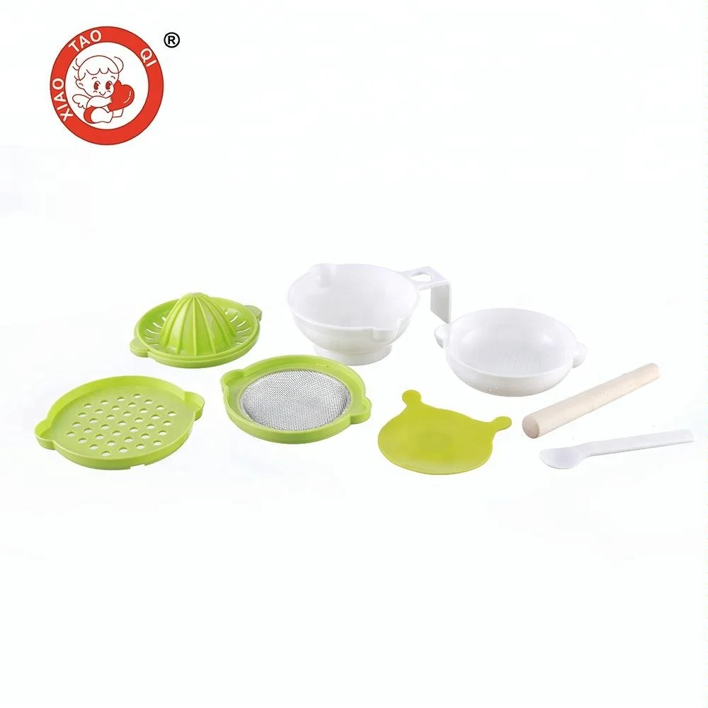Multifunctional food grade baby tableware food maker set