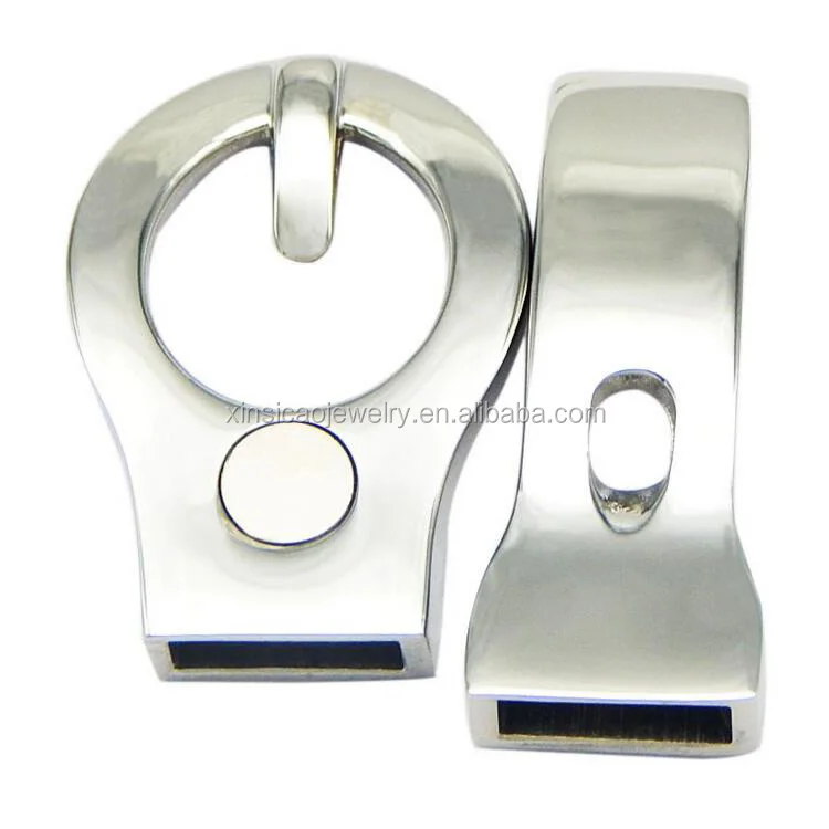 
New Belt Style Stainless Steel Clasps For Bracelet Wholesale 