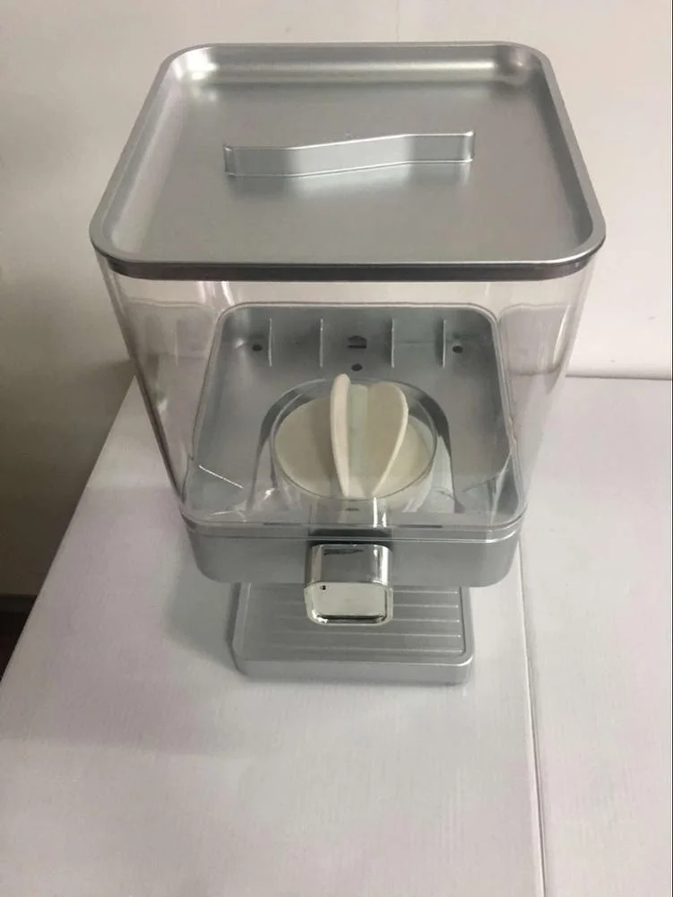 High quality bulk cereal dispenser wall mounted plastic cereal dispenser