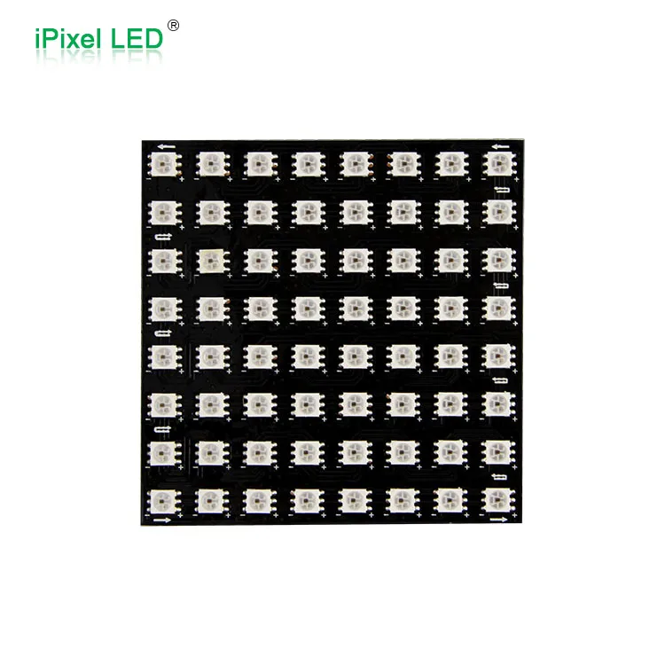 
5v apa102c matrix 8*8 pixel led display with flexible PCB 