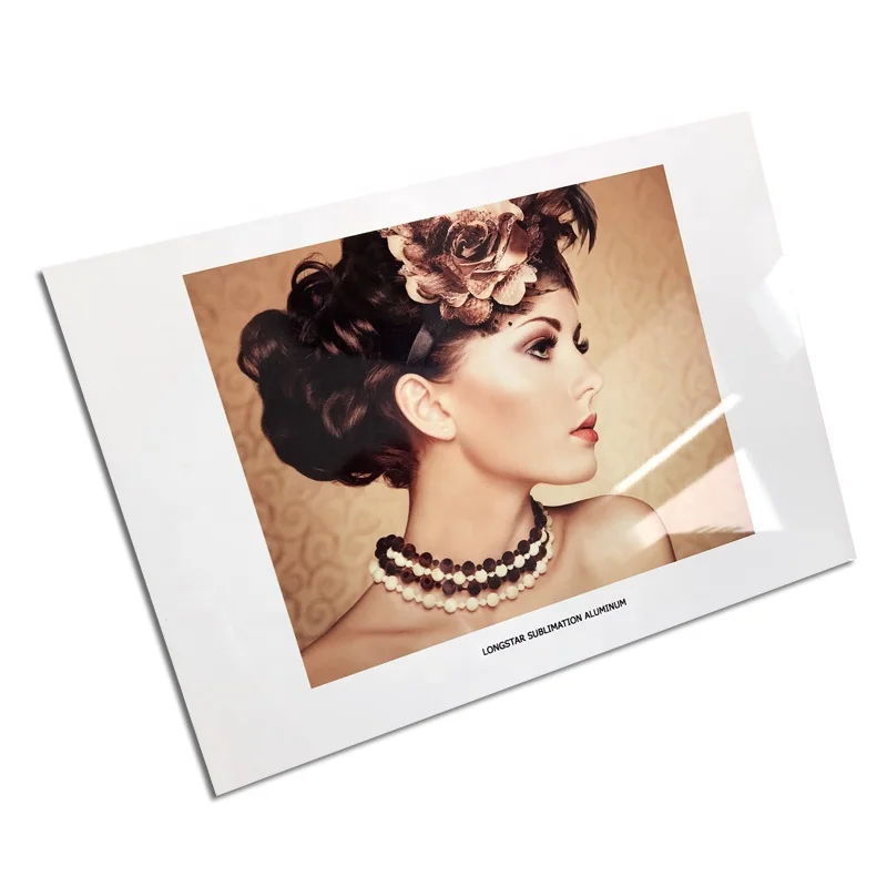 BrightSUB sublimation Steel sublimation metal round disk printing white coated circle plate for trophy awards insert Custom