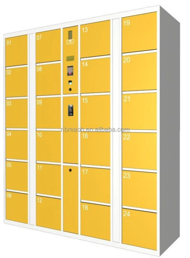
Fingerprint Biometric Operated Electronic Lockers 