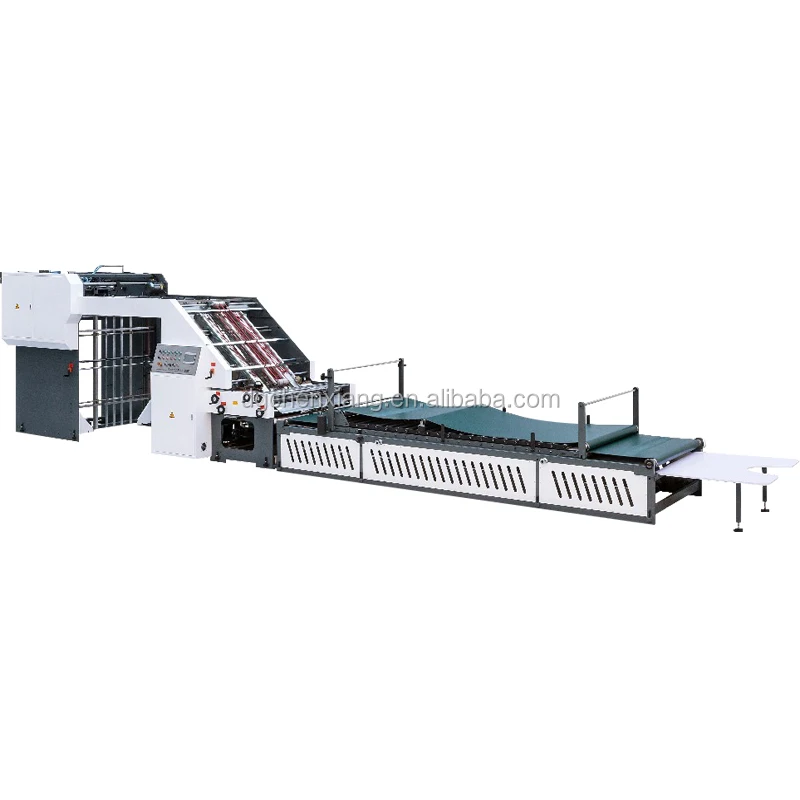 1450 High Speed Servo Motor Automatic A B C E F Corrugated Flute Paper Laminating Machine