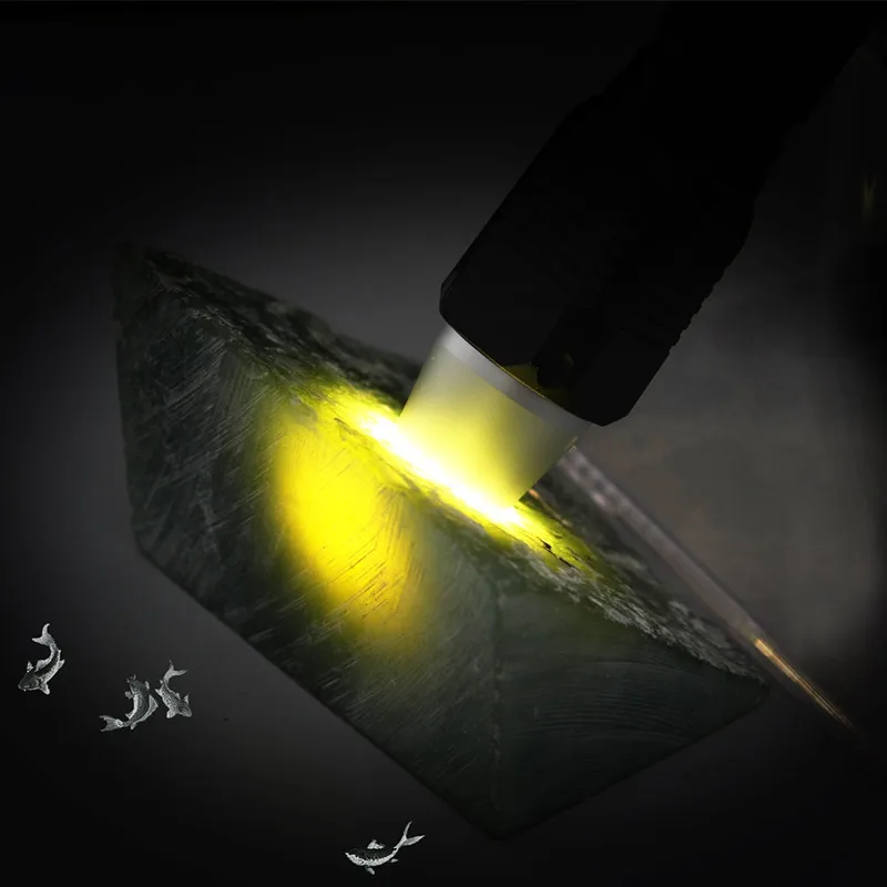 
365nm nichia three color uv led flashlight 