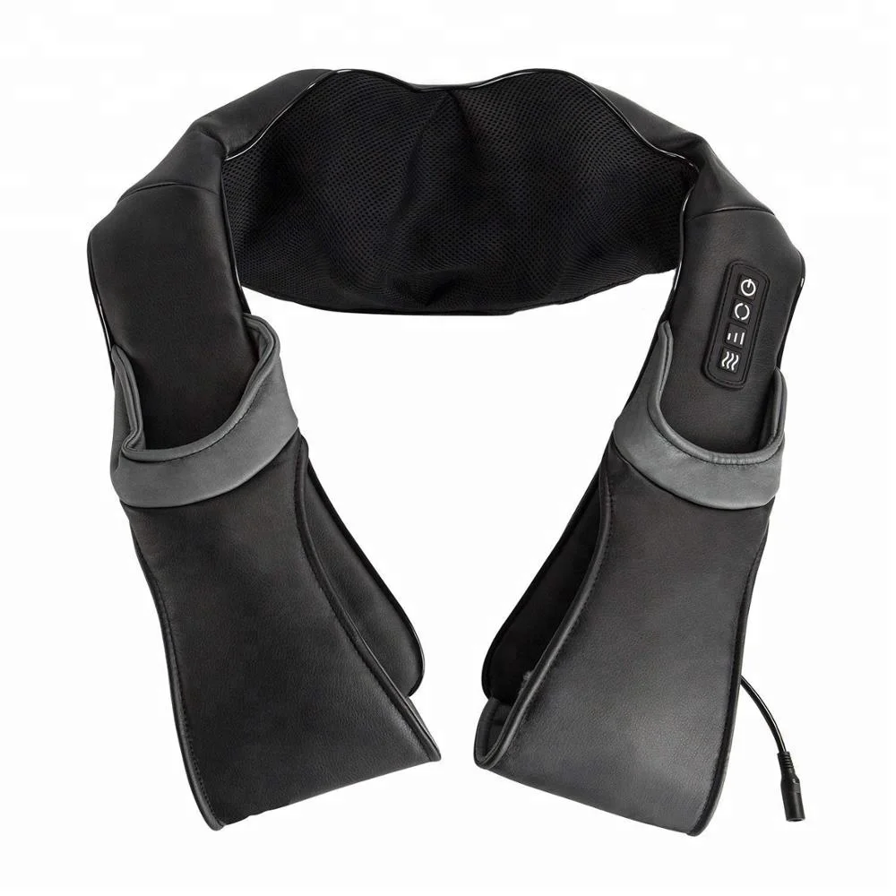 Популярная 2019 медицинская электрическая массажная шаль ABS ROHS шиацу массажер спины шеи и плеч шеи разминающий с подогревом