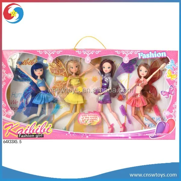 WW3608401 Butterfly Fairy Doll Cute Girl Doll