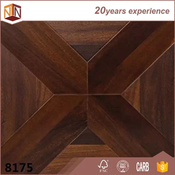 11mm 12mm German Technology Art Parquet Floated Flooring From Shandong Province