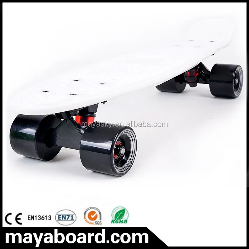 Прозрачный флэш-колесо обозрения доска Волны дешевые пластиковые мини короткие доски скейтборд