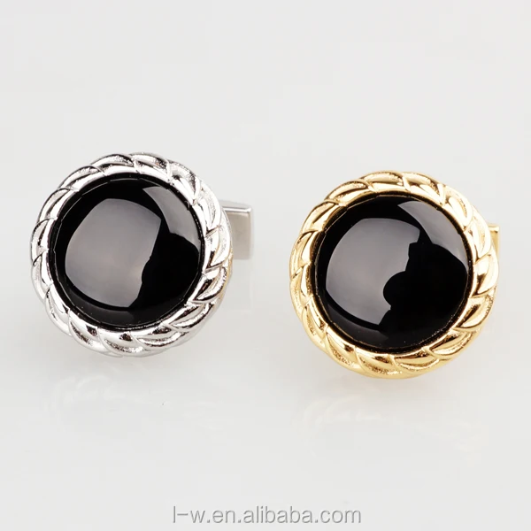 Отличный дизайн, классические запонки с камнями для мужских рубашек