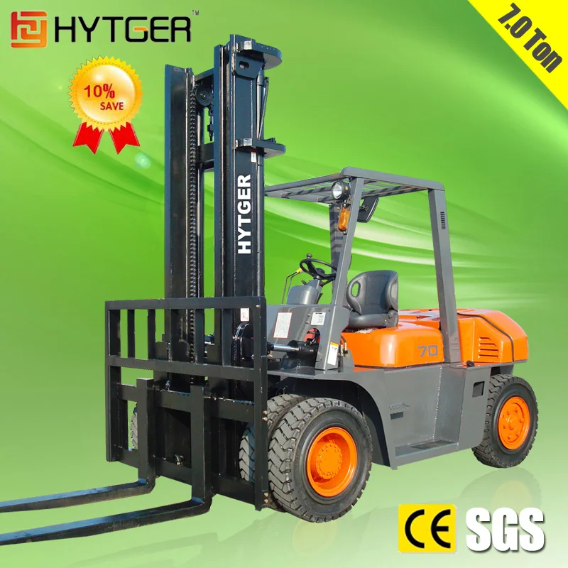 7 Тонны Дизеля Вилочный Погрузчик Вилочный Погрузчик Монтируется