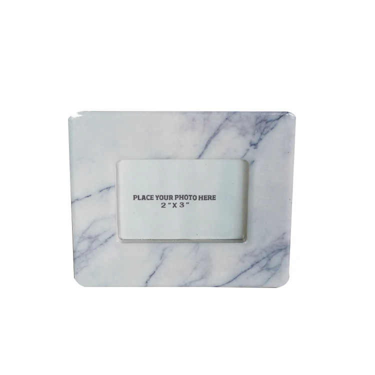
Wholesale women Wedding special moment marble photo frame 