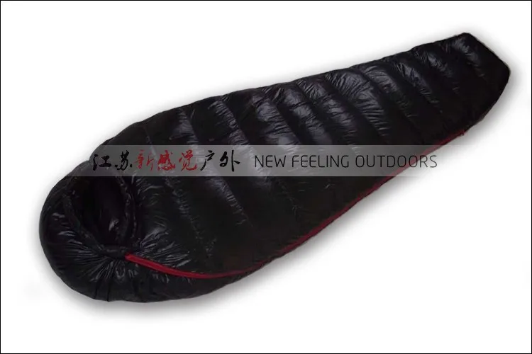 Спальный мешок для взрослых с гусиным пухом для холодной погоды