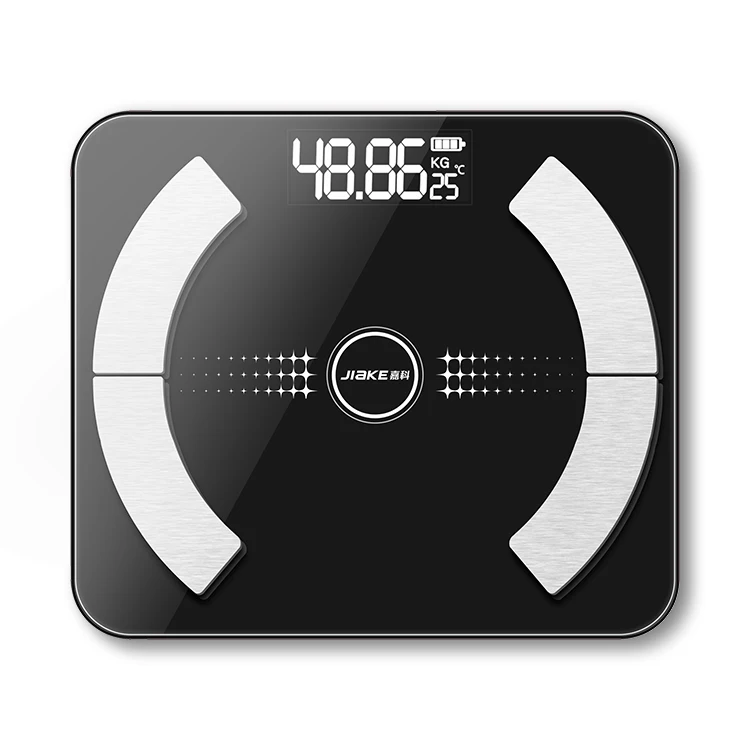 2021 LED Display Smart Heart rate Smart Scale Portable Scales Digital Scale