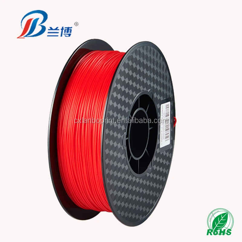 
Rambery PLA 3D Printer Filament, ABS Filament1.75mm/2.85mm/3.0mm, Dimensional Accuracy +/- 0.05 mm, 1 kg Spool,Black 