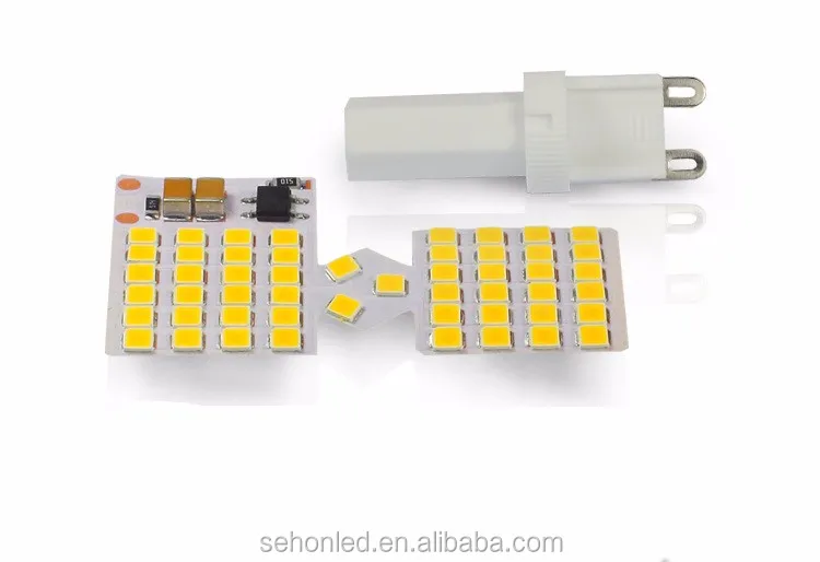 G4 G9 Led AC/DC 12V bulb Mini Light Bulbs 2.5W Warm White SMD lamp from sehon