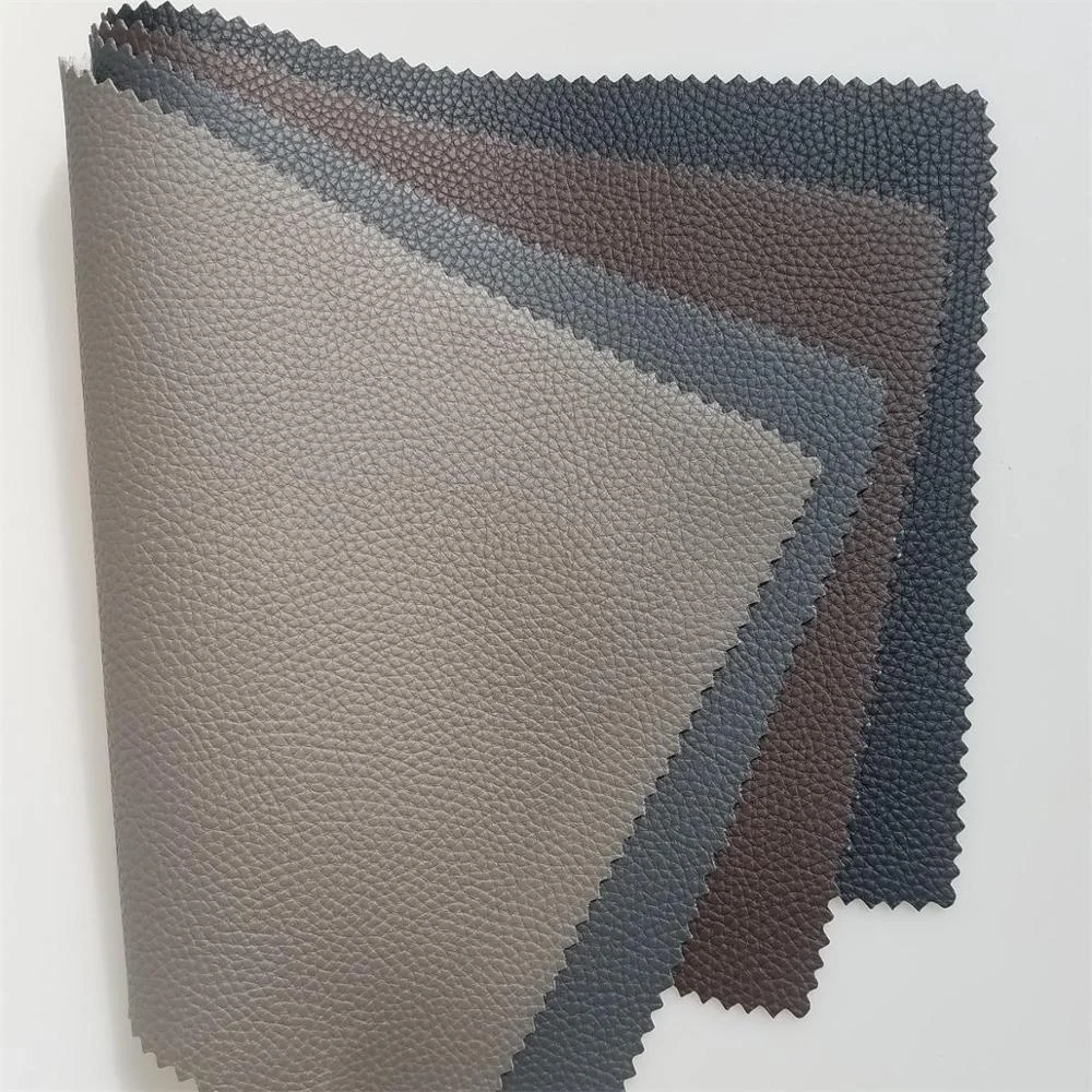 The Latest PVC synthetic Leather with Knitting backing and Nonwoven backing for Car Seat use Car Interior upholstery