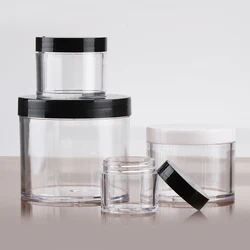 7G 10G 0.5OZ 1OZ 2OZ 4OZ 8OZ cosmetic uv nail color gel polish powder custom made plastic jar