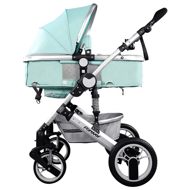 FOREVER Aluminum Alloy Lightweight High Landscape Travel Foldable Baby Pram the Luxury Stroller Infant Carriage