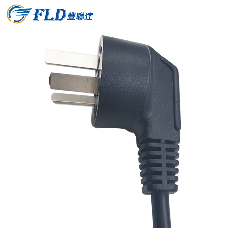 Chinese standard CCC 16A/10A 250V electric plug 3 core electric cable in stock