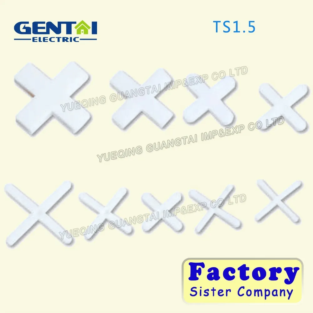 High Quality TS1.5 soft plastic tile cross spacer