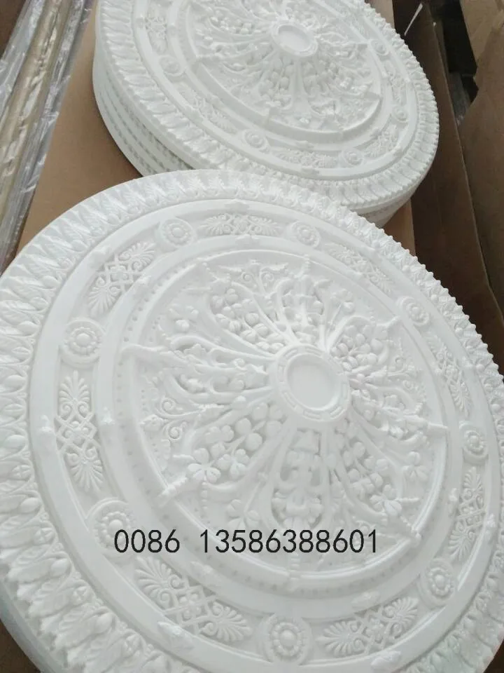 
High Density polyurethane Ceiling Ornaments ceiling medallion 
