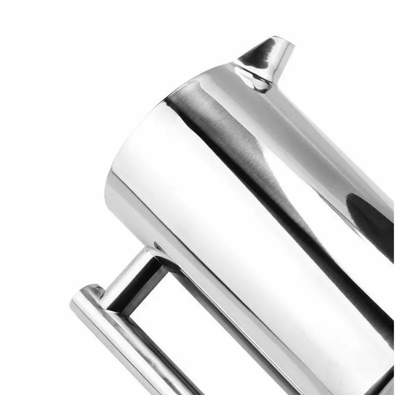 French Press - Stainless Steel Coffee & Tea Maker Double Wall Insulated Cafetier