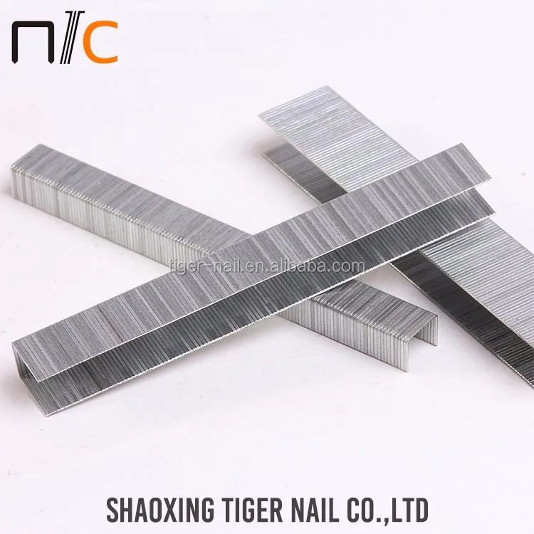 Galvanized industrial bea 80 series staples