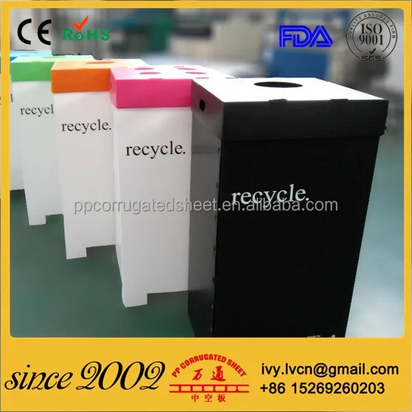 High Quality Lightweight and Strong Polypropylene Plastic Folding Storage Boxes