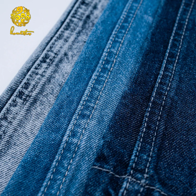 Foshan manufacture 100% cotton denim fabric for shirts