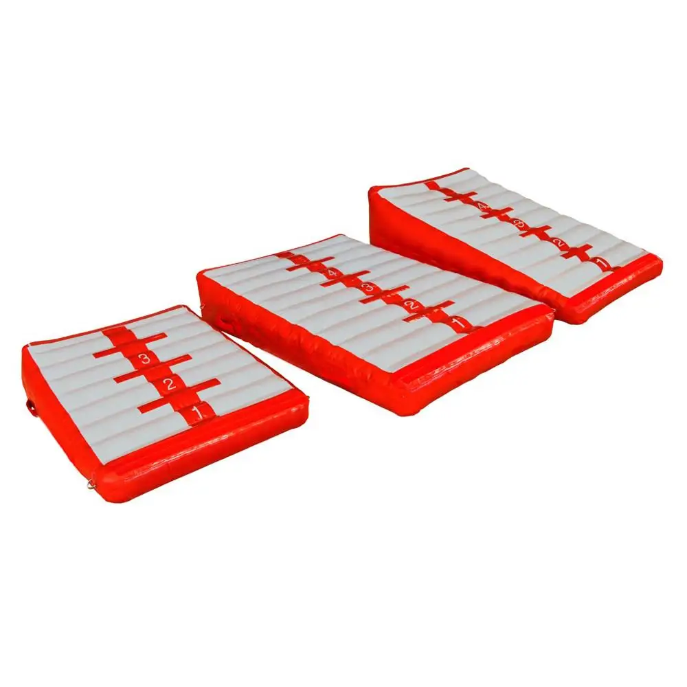 Wholesale Inflatable Bag Landing Air Ramp Gymnastics Exercise Tumble Air Track Mat Trampoline Air Track Ramp
