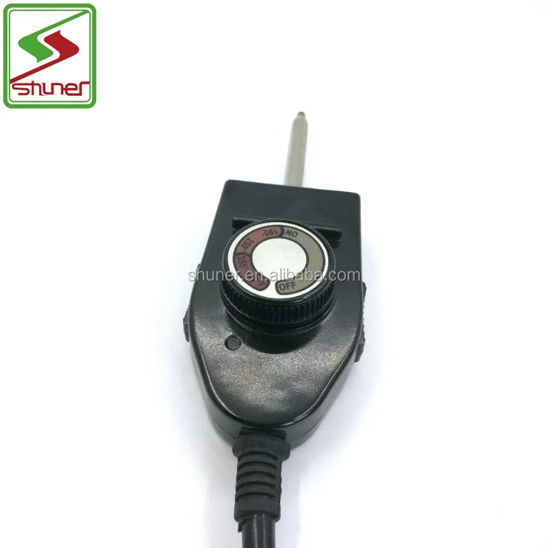 
High Quality Power Cord for Electric Grill Power Plug with Thermostat 